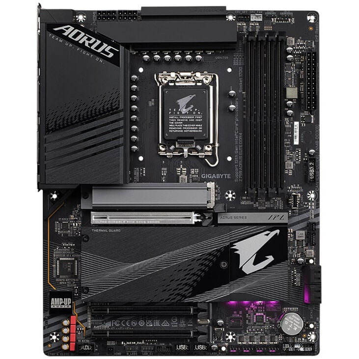 GIGABYTE Z790 Aorus Elite DDR4, Intel Z790 Mainboard, Sockel 1700, DDR4 image number 2