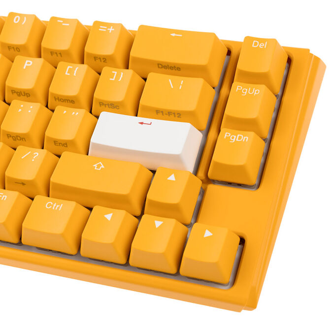 Ducky One 3 Yellow SF Gaming Keyboard, RGB LED - MX-Red (US) image number 6