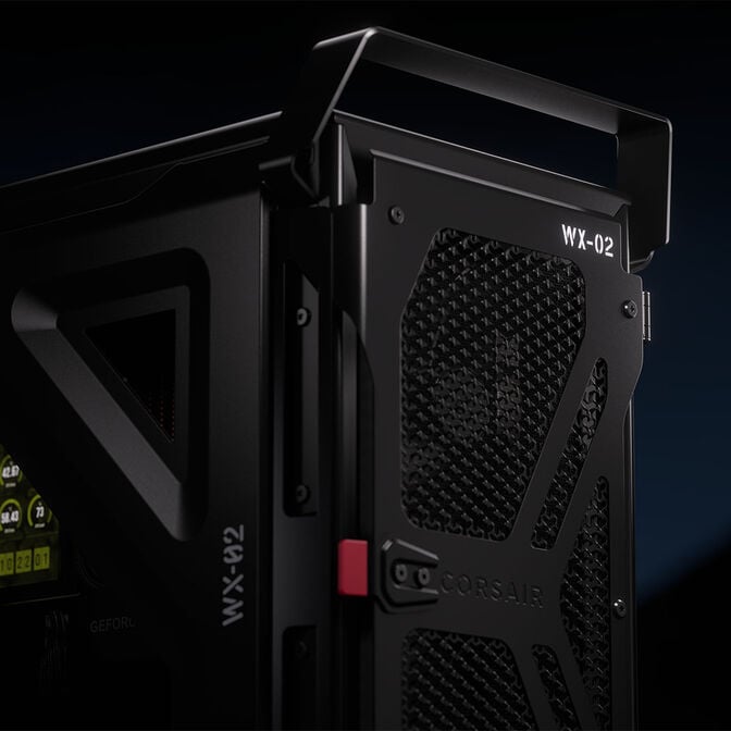 Corsair WARTHOG Performance Mid-Tower Case, Black image number 22