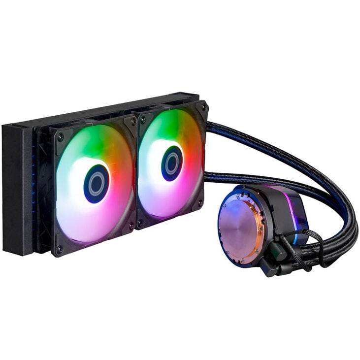 Cooler Master MasterLiquid 240 Atmos ARGB AiO Wasserkühlung - 240 mm image number 2
