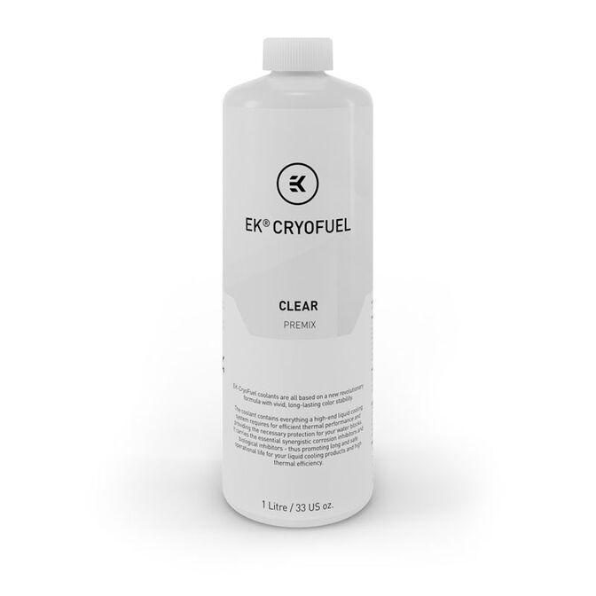 EK Water Blocks EK-CryoFuel Premix, Clear - 1000ml image number 0