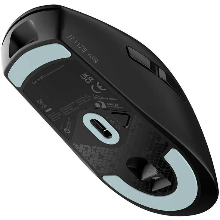Corsair M75 Air Wireless Gaming Maus - schwarz image number 8