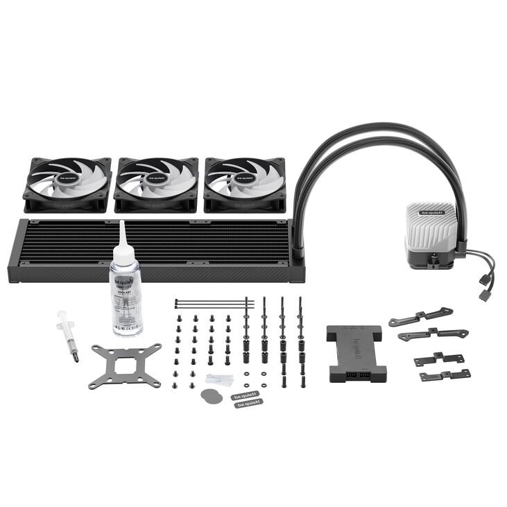 be quiet! Light Loop All-in-One Water Cooling, ARGB - 360mm, black image number 4