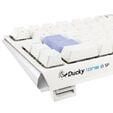 Ducky One 3 Classic Pure White SF Gaming Keyboard, RGB LED - MX-Clear image number null