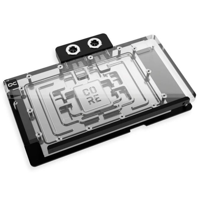 Alphacool Core GeForce RTX 5090 TUF Gaming GPU Water Cooler, ARGB, with Backplate - Acrylic image number 0