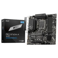 MSI Pro B760M-A WiFi Sockel LGA 1700, Intel B760M, Micro-ATX - DDR5