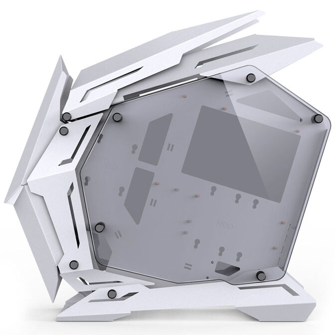 Jonsbo MOD3 Mini Micro-ATX Tower Showcase, Tempered Glass - wei&szlig; image number 6
