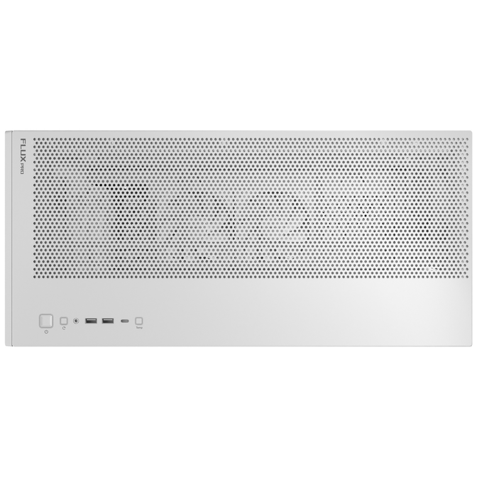 Antec Flux Pro PC Case, full tower, E-ATX, tempered glass &ndash; white image number 13