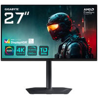 GIGABYTE MO27U2, 27-inch 4K Gaming Monitor, 240Hz, QD-OLED Panel, FreeSync Premium Pro