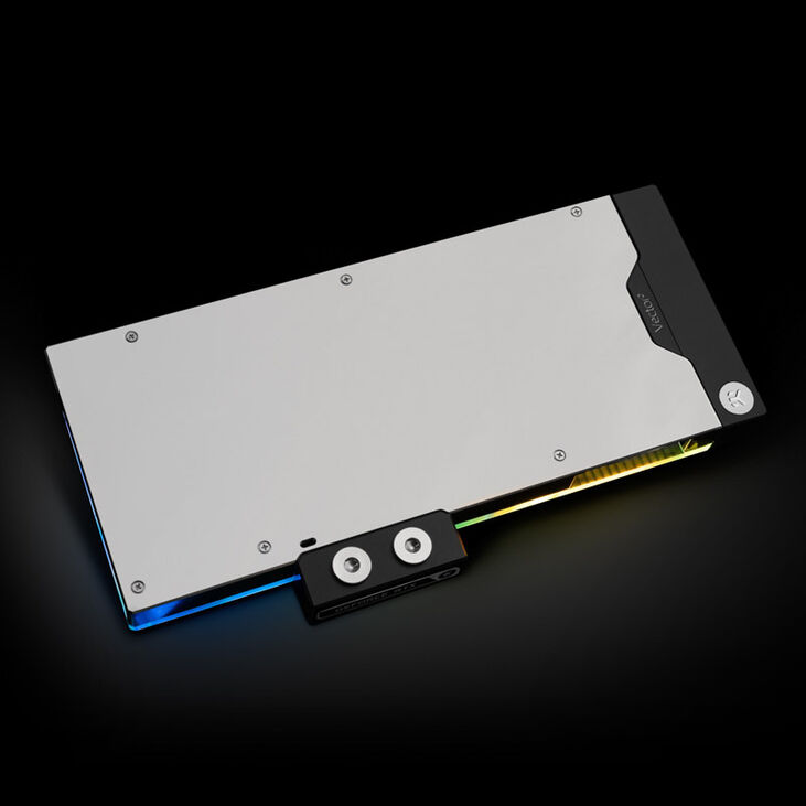 EK Water Blocks EK-Quantum Vector² Strix RTX 3070 Ti Backplate - Nickel image number 2