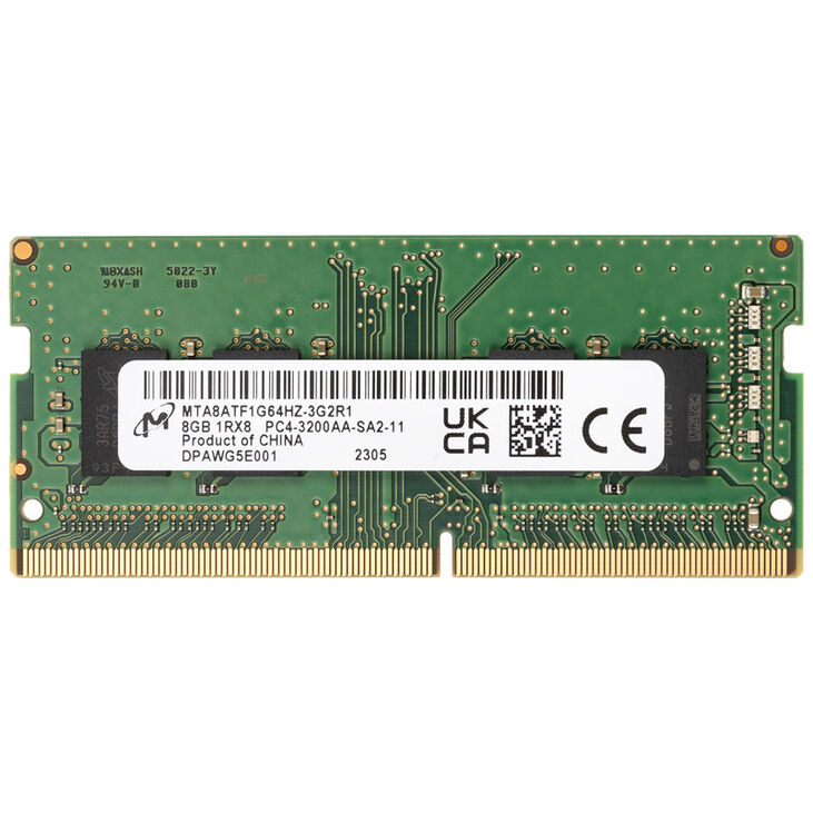 Crucial DDR4-3200 RAM, CL22, SO-DIMM - 8 GB image number 1
