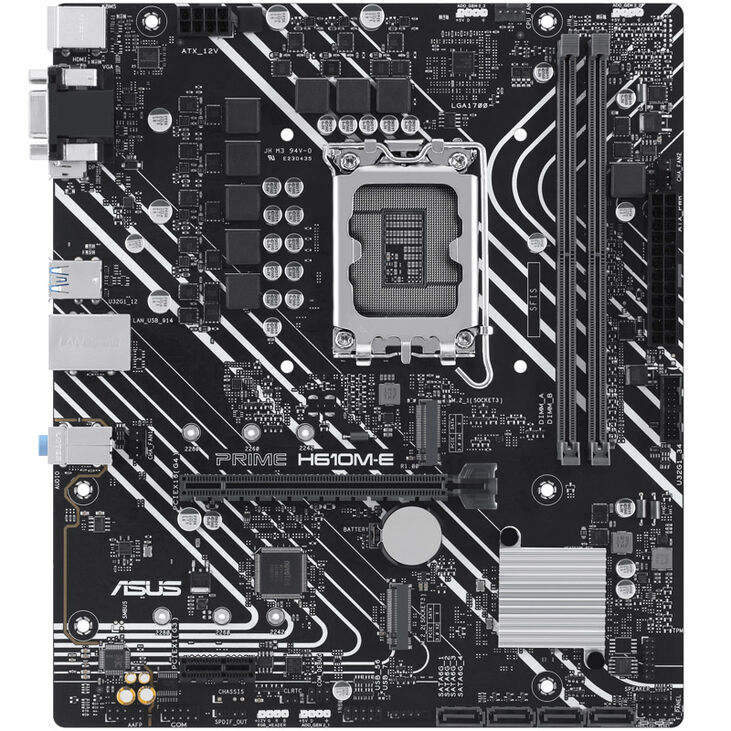 ASUS Prime H610M-E-CSM, Intel H610 motherboard - LGA1700 socket, DDR5 image number 2