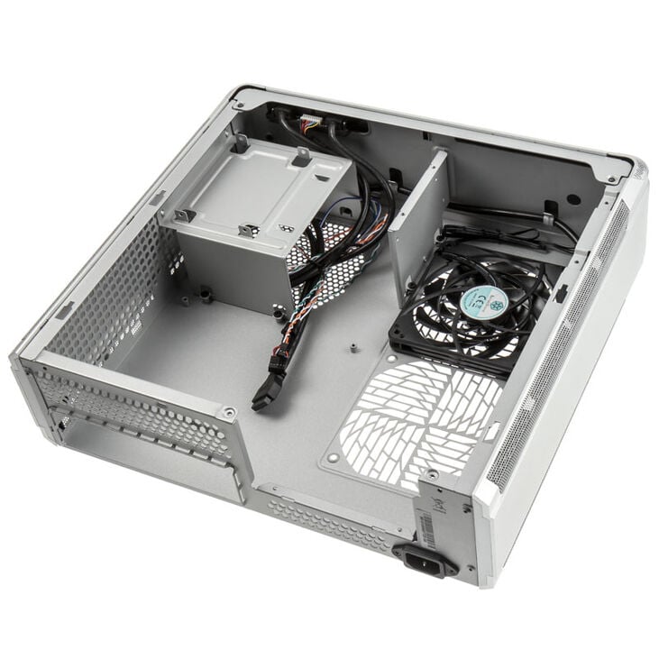 SilverStone SST-FTZ01S Fortress Mini-ITX case - silver image number 3