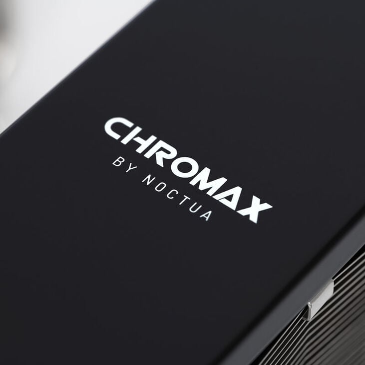 Noctua HC8 chromax.black CPU-Kühler-Abdeckung - schwarz image number 1
