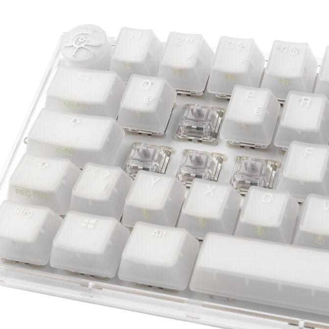 Ducky One 3 Aura White SF Gaming Tastatur, RGB LED - MX-Speed-Silver image number 4