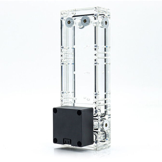 Bitspower CR803 Reservoir and Pump Combo - Acrylic image number 1