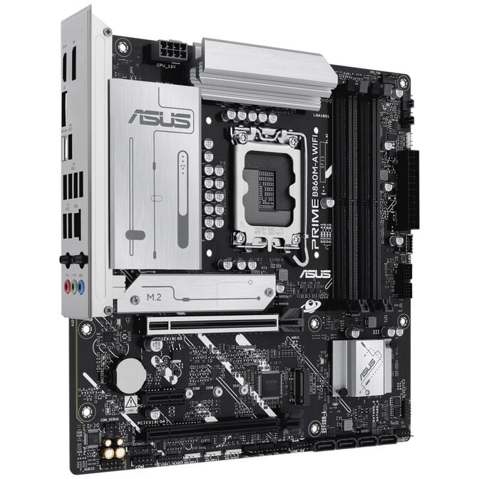 ASUS Prime B860M-A WiFi Motherboard, Socket LGA 1851, Intel B860, Micro-ATX, DDR5 image number 8