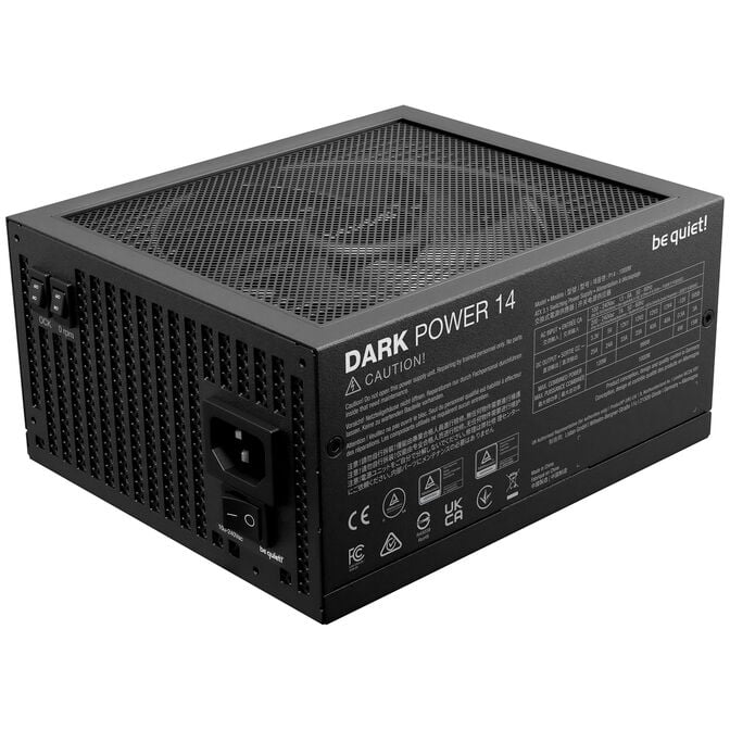 be quiet! Dark Power 14 80 PLUS Titanium Power Supply, ATX 3.1, PCIe 5.1 - 1,000 Watts image number 2