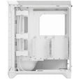 Fractal Design Meshify 3 RGB TG Clear PC-Geh&auml;use, Midi-Tower, E-ATX - wei&szlig; image number null