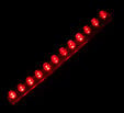 Lamptron FlexLight Standard - 12 LEDs - fire red image number null