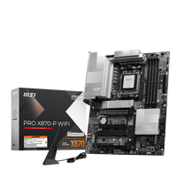 MSI Pro X870-P WiFi motherboard, Socket AM5, AMD X870, ATX, DDR5