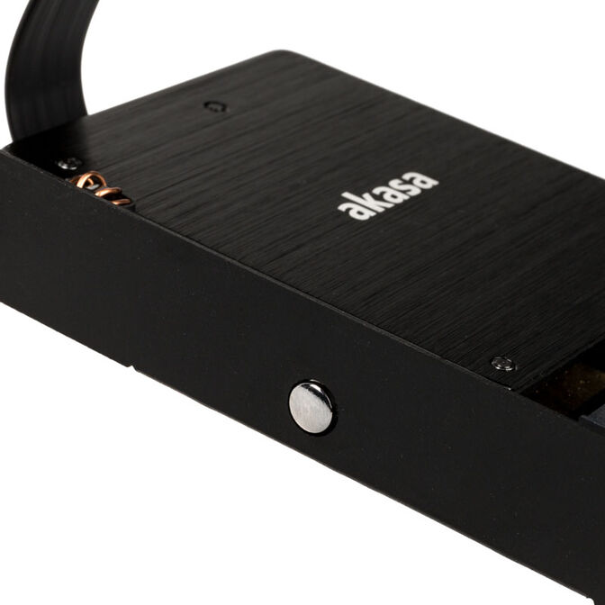 Akasa Dual M.2 PCI-E RGB LED Adapter Card image number 3