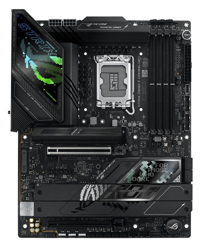 ASUS ROG STRIX Z890-F Mainboard, Sockel LGA 1851, Intel Z890, ATX, DDR5 image number 1