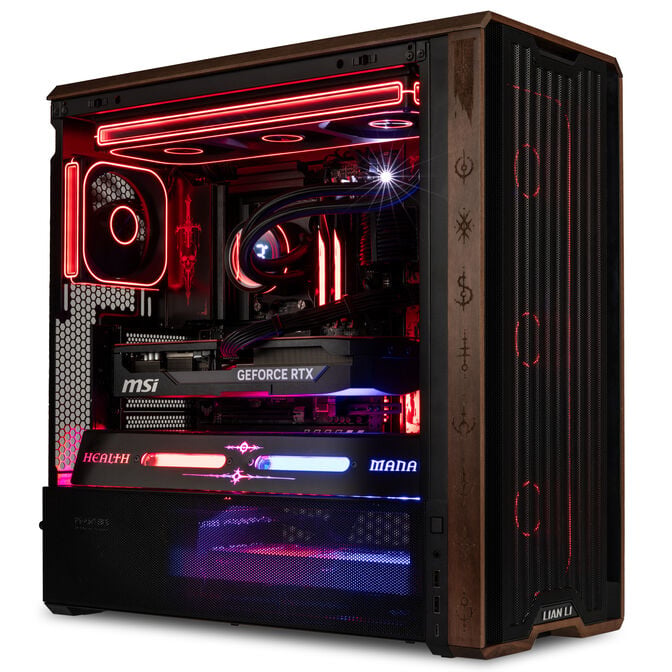 Gaming PC, AMD Ryzen 5 7500X3D, 32 GB RAM, GeForce RTX 5070 Ti - King Deal image number 3