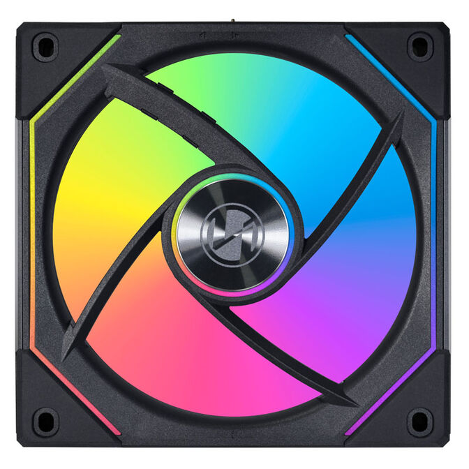 Lian Li UNI FAN TL draadloze ventilator 120 mm RGB - zwart | PWM, 26 ARGB-LED's, tot 2.600 rpm, insteeksysteem, hoge luchtstroom, stil & trillingsarm