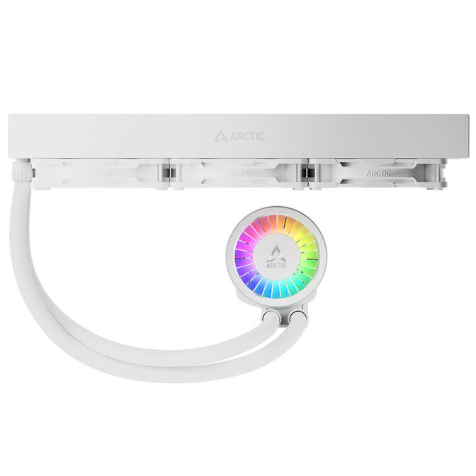 Arctic Liquid Freezer III Pro 360 ARGB AiO Wasserk&uuml;hlung - 360mm, wei&szlig; image number 2