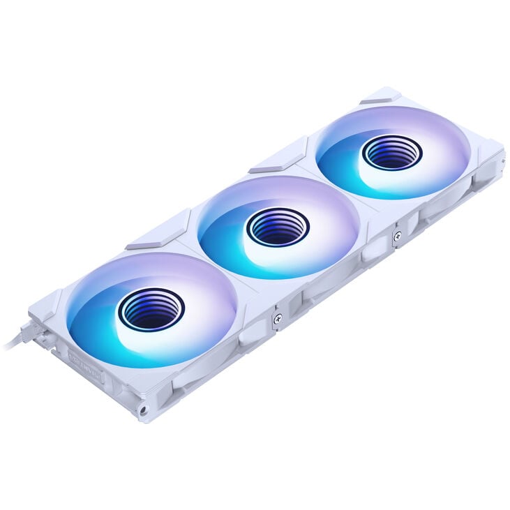 PHANTEKS M25 Gen2 PWM D-RGB Lüfter - Reverse Blade, 120mm, weiß image number 4