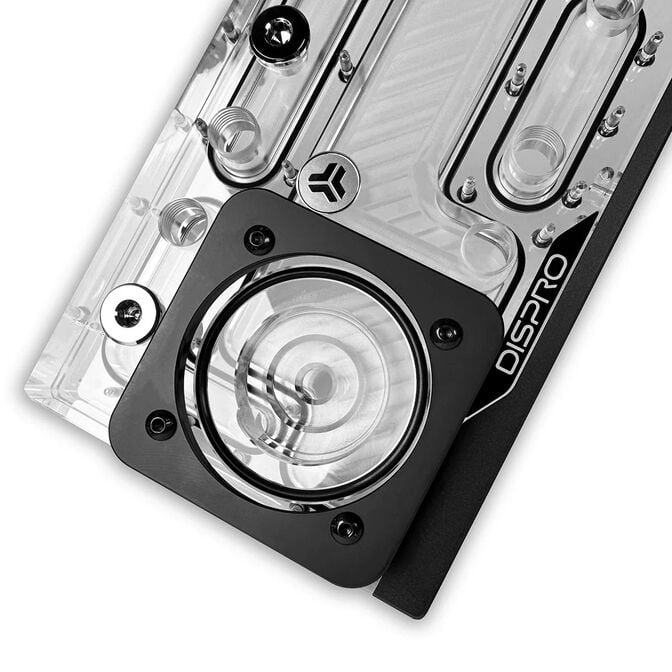 Stealkey Customs SC DisPro 240D Distroplate, D5 and DDC Pump - 240mm image number 3