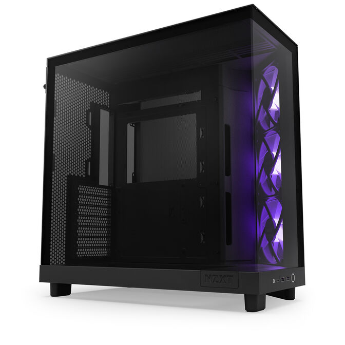 NZXT H6 Flow RGB Midi-Tower - Schwarz image number 0