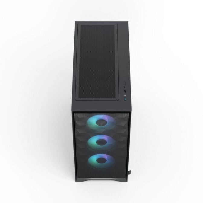 Fractal Design Pop 2 Air TG RGB PC-Geh&auml;use, Midi-Tower, ATX, Tempered Glass - inklusive 3x 120-RGB-mm-L&uuml;fter, schwarz image number 3