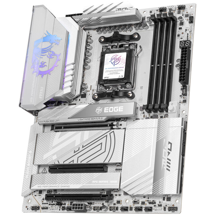 MSI MPG X870E Edge TI WiFi Mainboard, Sockel AM5, AMD X870E, ATX, DDR5 image number 5