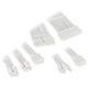 Kolink Core Adept Braided Cable Extension Kit - White