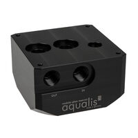 aqua computer D5-Pumpenadapter, aqualis Basis inkl. Füllstandsmesser