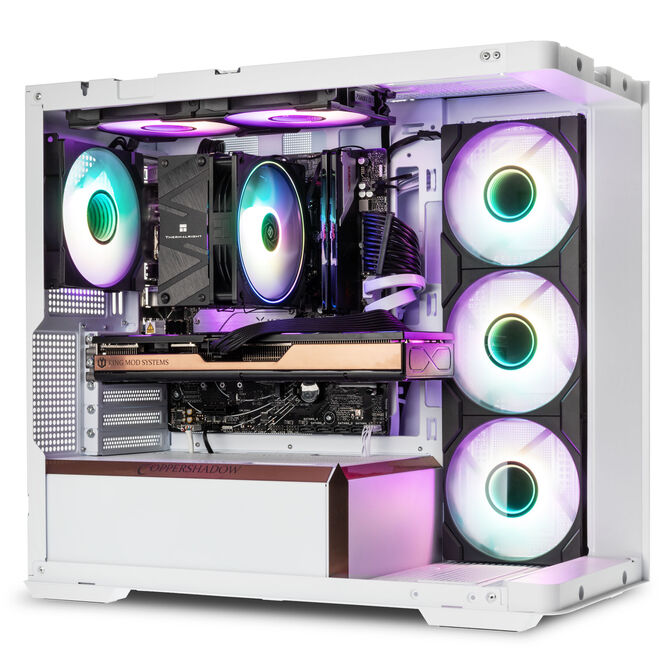 Gaming PC CopperShadow, AMD Ryzen 5 7600, GeForce RTX 5060 Ti, 32GB DDR5 RAM - King Deal image number 3