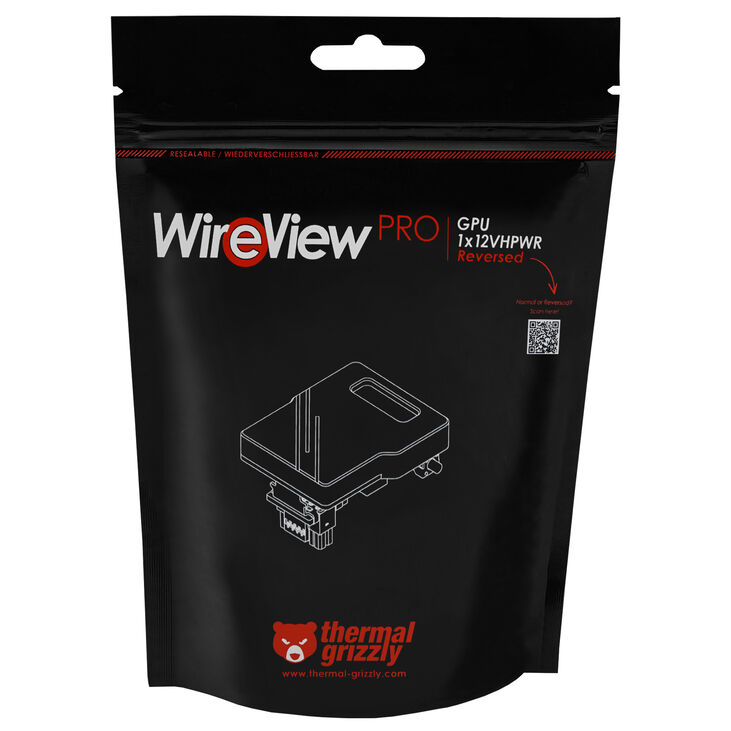 Thermal Grizzly WireView Pro GPU, 1x12VHPWR - Reversed image number 7
