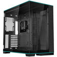 Lian Li O11 Dynamic EVO RGB PC Case Bundle, Mid-Tower, ARGB, Tempered Glass + 6x UNI FAN SL-INF Reverse Blade Fans - Black image number null