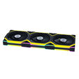 Lian Li UNI FAN SL Wireless ARGB PWM L&uuml;fter, 3er-Pack inkl. Controller - 120 mm, schwarz image number null