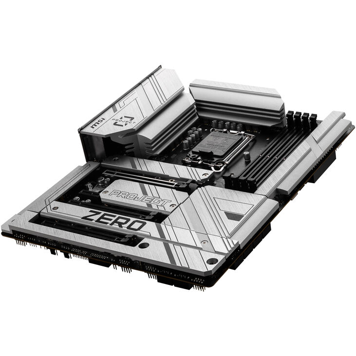 MSI Z790 Project Zero, Sockel LGA 1700, Intel Z790, ATX - DDR5, Back-Connect-Design image number 4