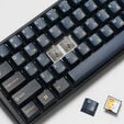Ducky One 3 Pro Mini Nazca Line Gaming Tastatur, mechanisch, 8.000 Hz, Hot Swap, RGB - Cherry MX2A Speed Silver, ANSI (US) image number null