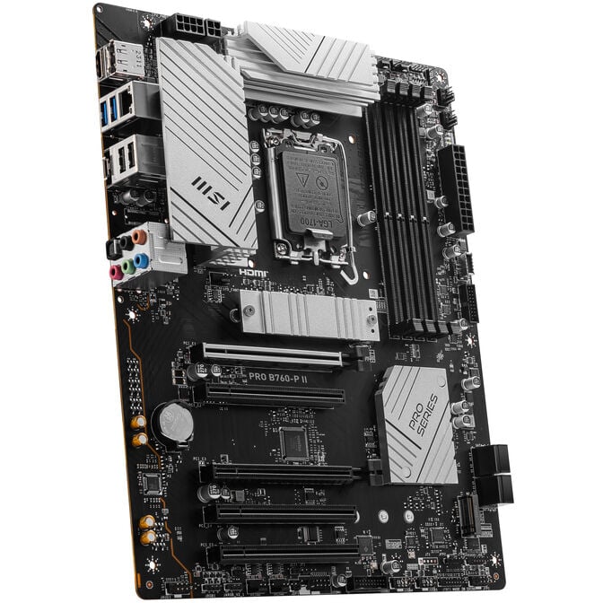 MSI Pro B760-P II, Socket LGA 1700, Intel B760, ATX - DDR5 image number 1