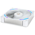 NZXT F140X RGB Case Fan, LCP Rotor, Hybrid Bearing, aRGB - White, 140mm image number null