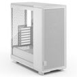 Fractal Design Epoch White TG Clear tint PC-Geh&auml;use, Midi-Tower, ATX, Tempered Glass - wei&szlig; image number null