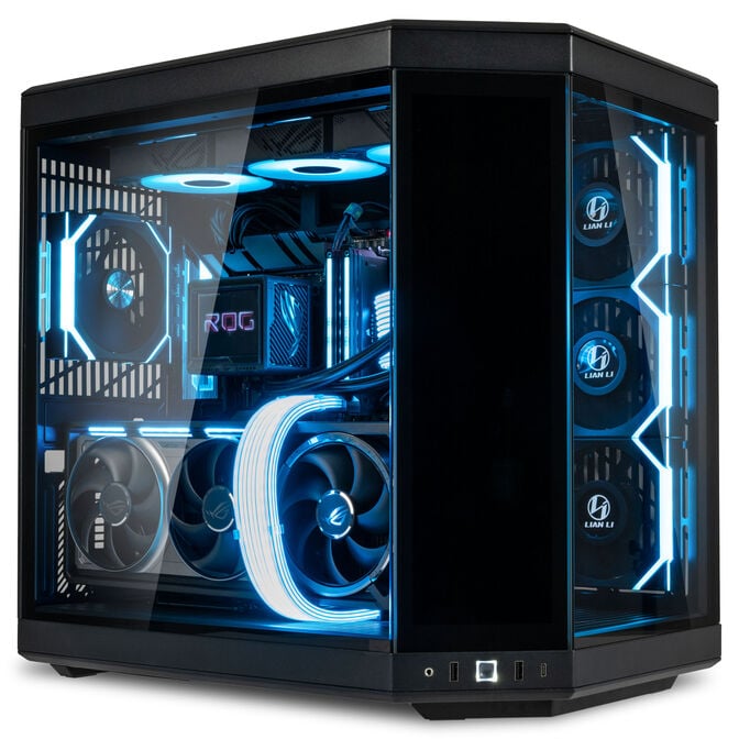 4K gaming PC, AMD Ryzen 9 9950X3D, ASUS ROG Astral GeForce RTX 5090 OC, 64 GB RAM - King Deal image number 0