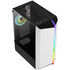 Aerocool Bionic v2 Mid Tower, RGB, Tempered Glass - Black/White image number null
