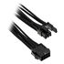 PHANTEKS 6+2-pin PCIe Extension 50cm - sleeved black image number null