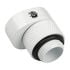 Bitspower X-Cross Adapter G1/4 inch Male to G1/4 inch Female - 5mm Offset, White image number null